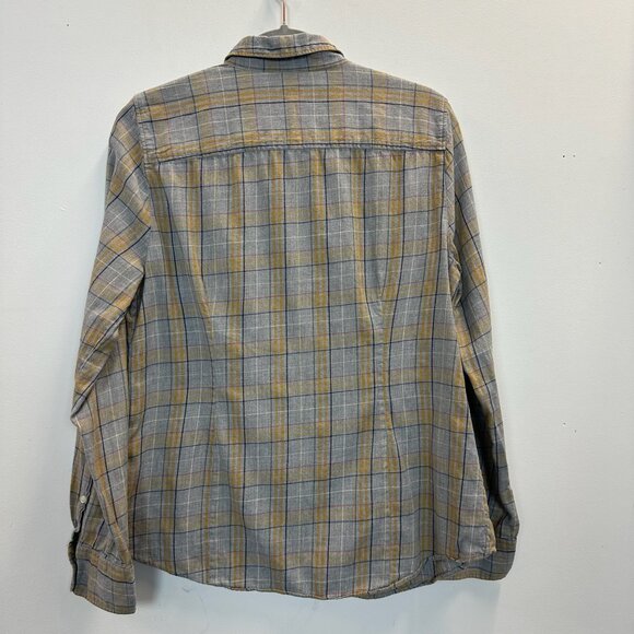 J.Crew Plaid Flannel Shirt Large - Picture 7 of 14